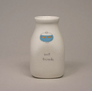 Best Friends Vase by Beth Mueller