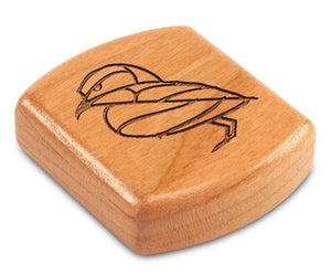 Bird 2” Flat Wide Secret Box by Heartwood Creations