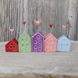 Tiny House With Bird by Tasha McKelvey