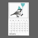 Twelve Birds in the Neighborhood 2027 Calendar by Burdock & Bramble