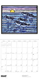 Molly Hashimoto: Birds 2026 Wall Calendar