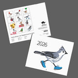 2026 Birds in the Neighborhood Calendar by Burdock & Bramble