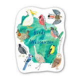 Birds of Wisconsin Sticker by Honeyberry Studios
