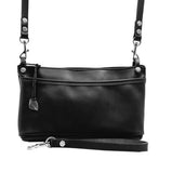Paula Convertible Crossbody Leather Wristlet Handbag by Oberon Design