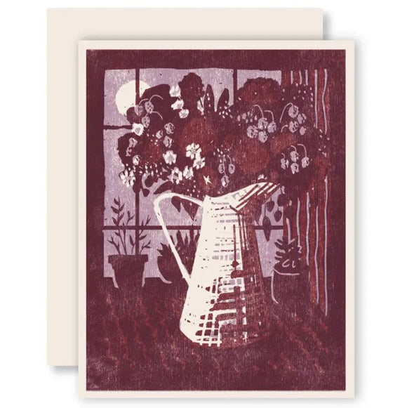 Blackberry Bouquet Card by Heartell Press