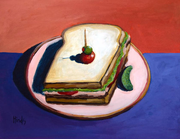 BLT and a Pickle by David Hinds