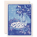 Blueberry Pie Card by Heartell Press