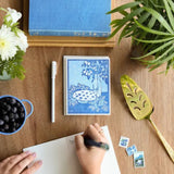 Blueberry Pie Card by Heartell Press