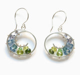 Medium Spiral Earrings by Ashka Dymel