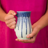 Curved Mug by Blanket Creek Pottery