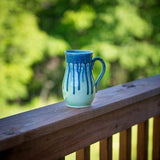 Curved Mug by Blanket Creek Pottery