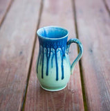 Curved Mug by Blanket Creek Pottery