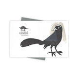 Blushing Bride Grackle Card by Burdock & Bramble