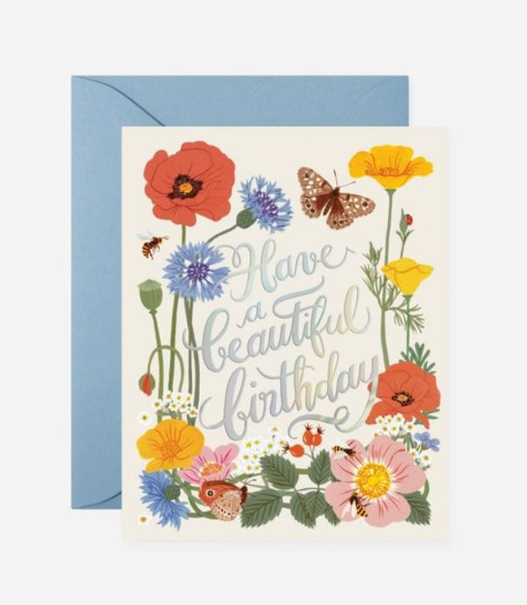Botanist Birthday Greeting Card by Oana Befort