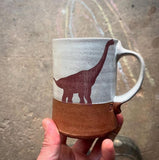 Brachiosaurus Mug by Keith Hershberger