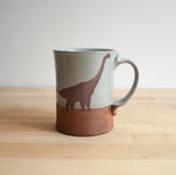 Brachiosaurus Mug by Keith Hershberger