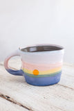 Breathe - Rising Sun Landscape Mug by ZPots