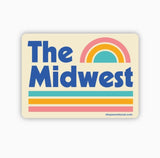 The Midwest Vintage Sticker by Acme Local