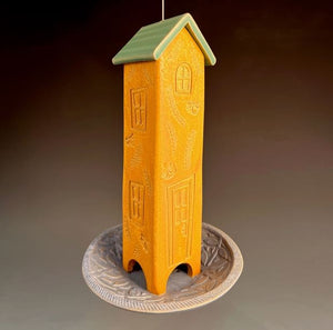 House Bird Feeder by Macone Clay