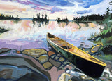 8 Assorted Boxed Canoes Notecards by Artists to Watch