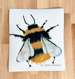 Bumblebee Swedish Dishcloth by Chavah's Garden