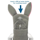 Fleece Bunny Dog Toy by Cate & Levi