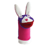 Fleece Bunny Puppet by Cate & Levi