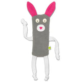 Fleece Bunny Dog Toy by Cate & Levi