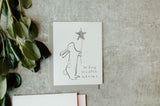 Bunny Star Baby Greeting Card by Sweet Julie Marie