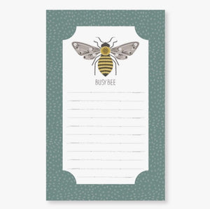 Busy Bee Notepad by Gingiber