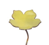Five Petal Copper Flower - Enamel by Annabelle Noel Designs