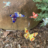 Small Copper Enamel Butterfly by Annabelle Noel Designs