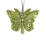 Butterfly Tile Ornament by Whistling Frog