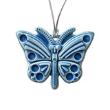 Butterfly Tile Ornament by Whistling Frog