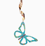 Large Copper Enamel Butterfly Spinner by Annabelle Noel Designs