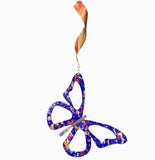 Large Copper Enamel Butterfly Spinner by Annabelle Noel Designs