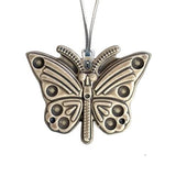 Butterfly Tile Ornament by Whistling Frog