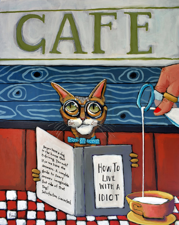 Café Cat by David Hinds
