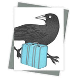 Carry On Grackle Card by Burdock & Bramble