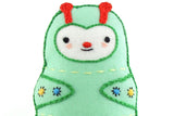 Caterpillar Embroidery Kit by Kiriki Press