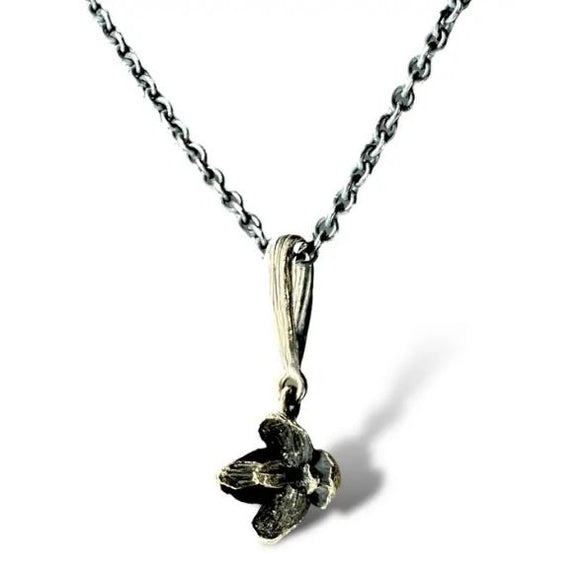Warm Cedar Flowers Necklace by Merzatta Jewelry