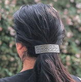 Large Celtic Hair Barrette by Oberon Design