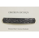 Celtic Bar Hair Barrette by Oberon Design