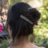 Celtic Bar Hair Barrette by Oberon Design