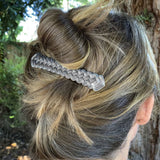 Celtic Braid Bar Hair Barrette by Oberon Design