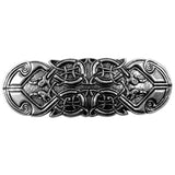 Celtic Peacock Hair Barrette by Oberon Design