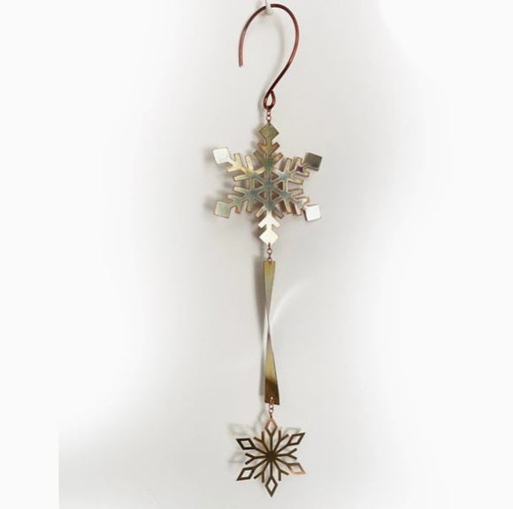 Copper Snowflakes Minichain - Natural by Annabelle Noel Designs