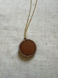 Cherries Embroidery Necklace Kit by Rikrack Embroidery
