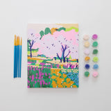 Cherry Blossoms by Hebe Studio, A Mini Paint By Number Kit