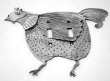 Chicken Switch Plate Cover by Leandra Drumm Designs